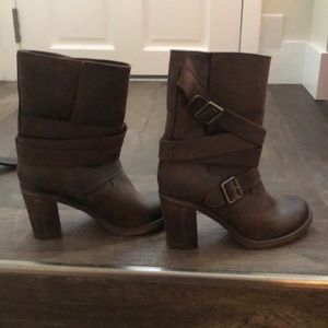 Jeffrey Campbell Brown Booties Size 8